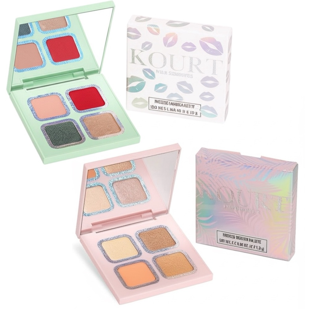 NWT Kylie Cosmetics Limited Edition Kourt Eyeshadow Palette Bundle